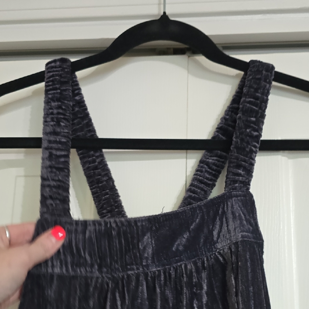 Natural Life Charcoal Velvet Garment - Picture 5 of 11